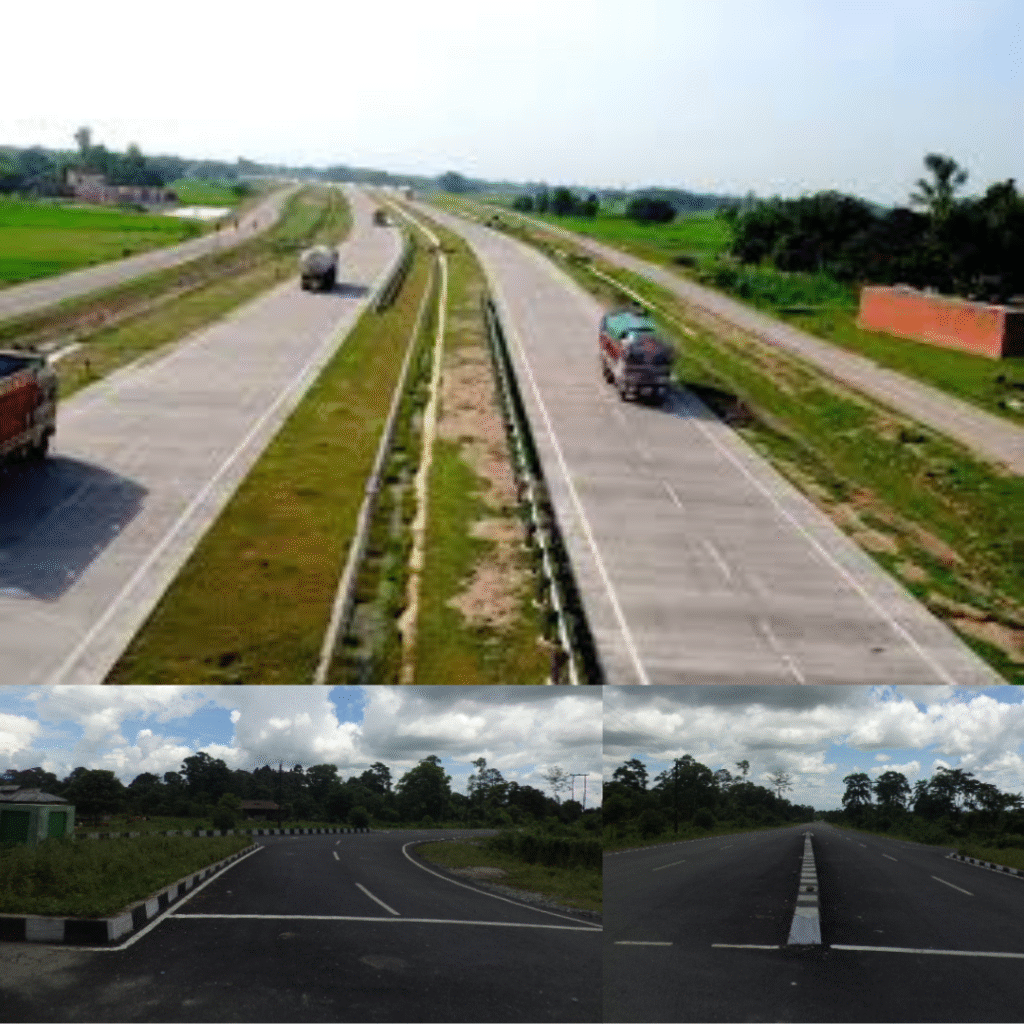 4 lane Prayagraj Southern Bypass