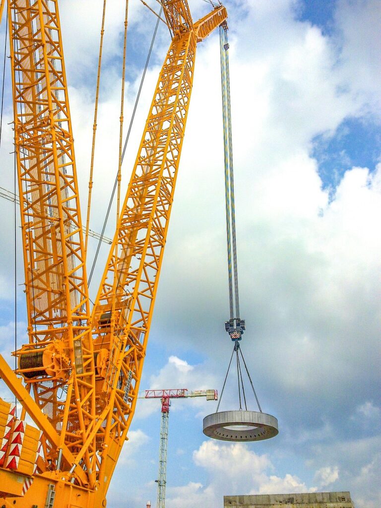 crane, construction, equipment, climb, building, industry, construction machinery